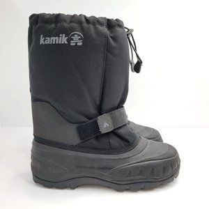 Kamik Mid Calf Winter Women's Boots Black US Size 7